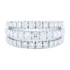 Anillo de oro blanco con diamantes 1.33 quilates