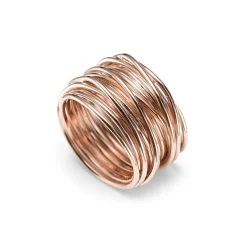 Anillo Mattioli Tibet de oro rosa