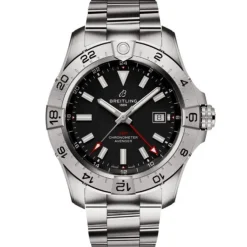 Breitling Avenger GMT Automatico Negro 44mm