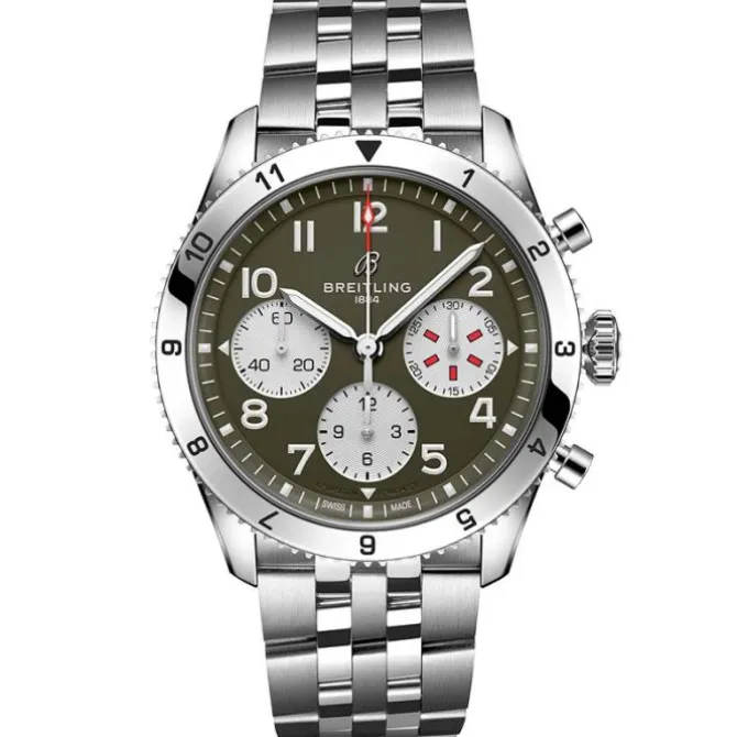 Breitling Classic AVI Chronograph Curtiss Warhawk 42mm