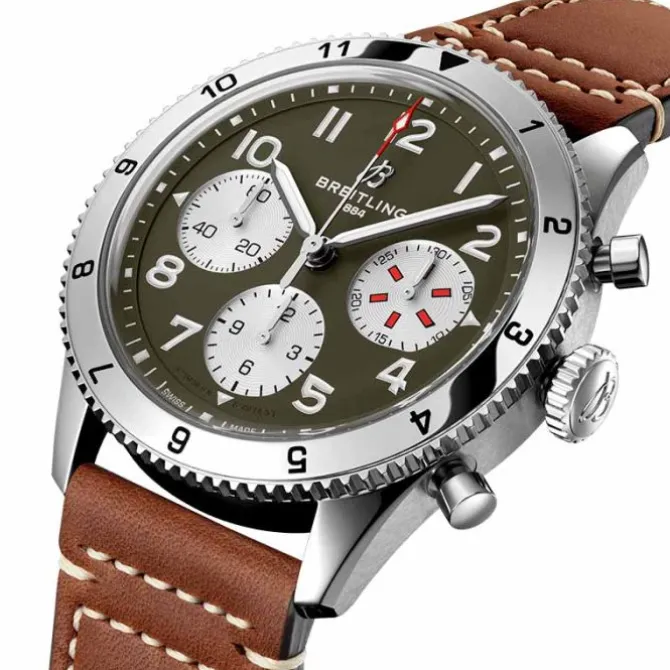 Breitling Classic AVI Chronograph Curtiss Warhawk 42mm