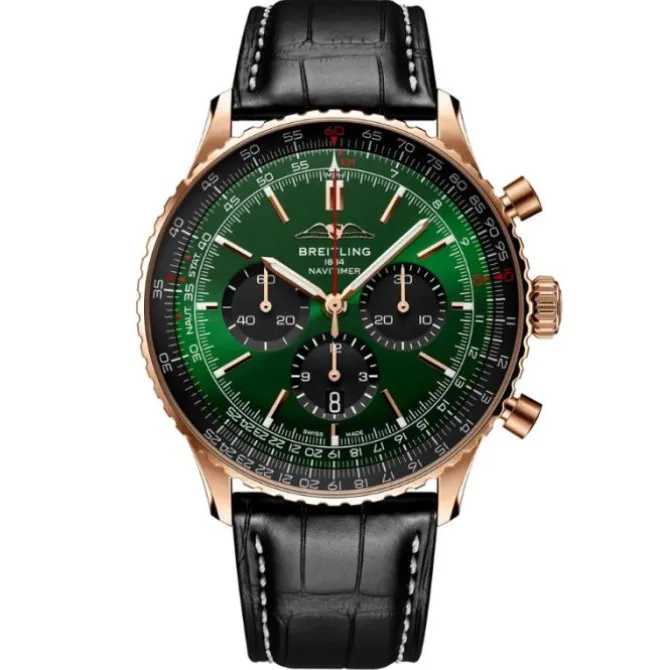 Breitling Navitimer B01 Chronograph 46 mm Oro Rosa 18K