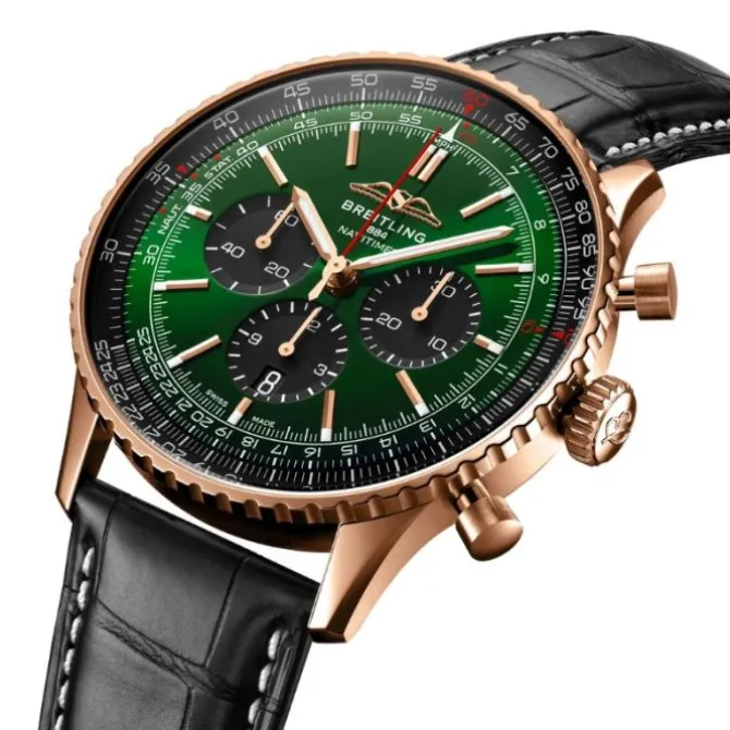 Breitling Navitimer B01 Chronograph 46 mm Oro Rosa 18K