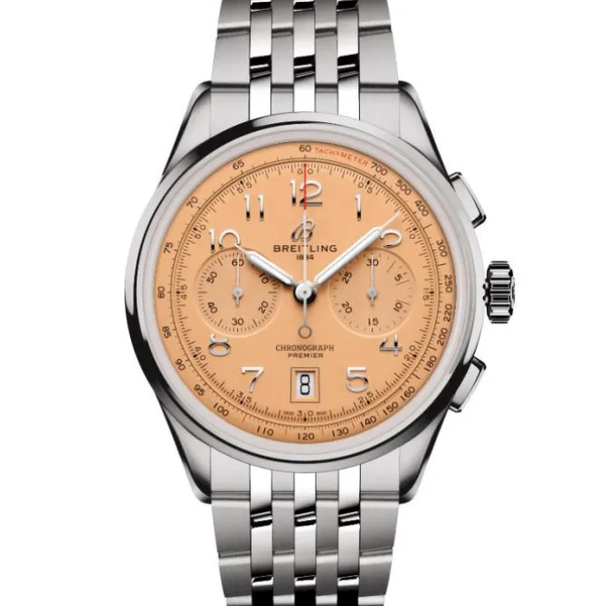 Breitling Premier B01 Chronograph Salmon 42mm