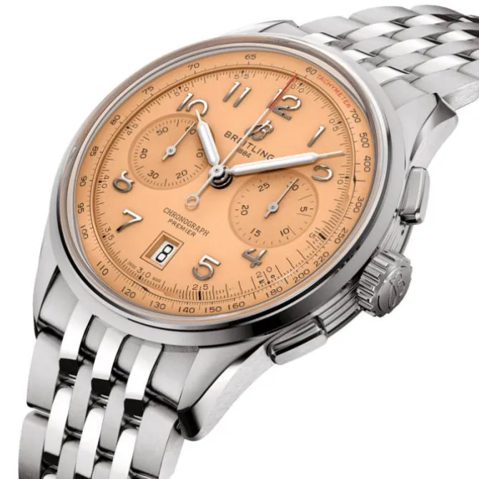Breitling Premier B01 Chronograph Salmon 42mm