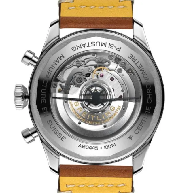 Breitling Super AVI Chronograph GMT 46 mm P-51 Mustang AB04453A1B1X1