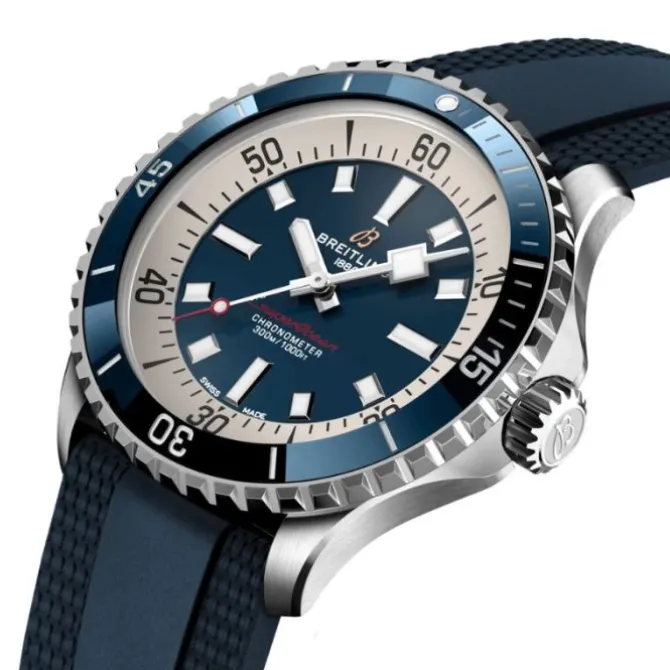 Breitling Superocean Automatico Azul 42 mm