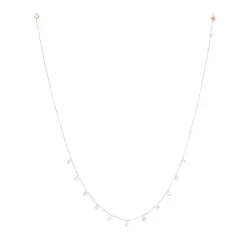 Collar La Brune & La Blonde Polka 11 madre perla blanco