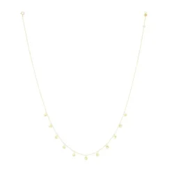 Collar La Brune & La Blonde Polka 11 madre perla oro amarillo