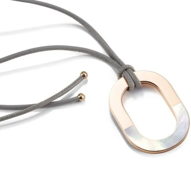 Collar Mattioli Aruba en oro rosa 18k y madre perla
