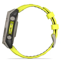 Garmin Fenix 8 47mm Solar Zafiro Titanio Correa Amarilla
