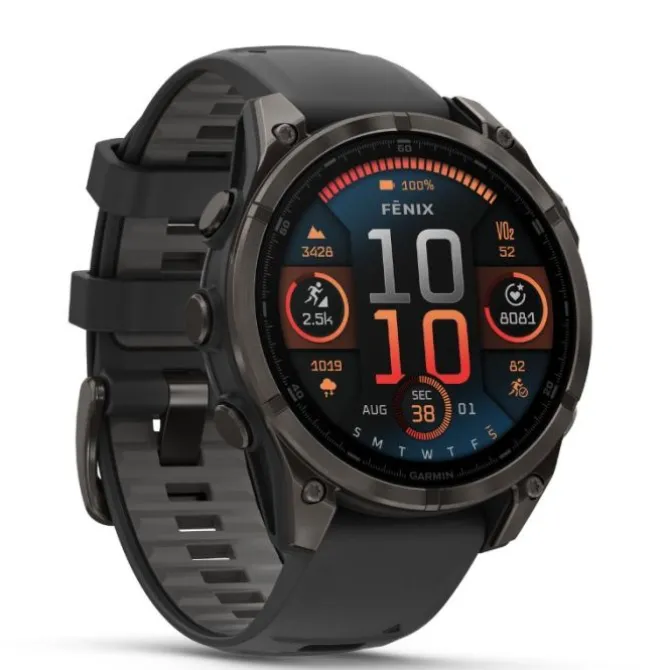 Garmin Fénix 8 47mm Amoled DLC Titanio Zafiro