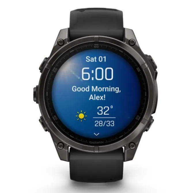 Garmin Fénix 8 47mm Amoled DLC Titanio Zafiro