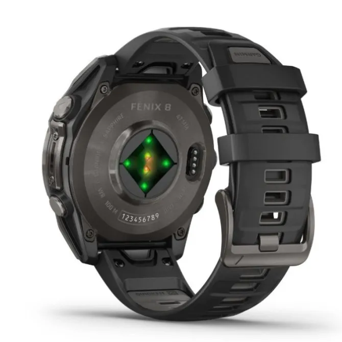 Garmin Fénix 8 47mm Amoled DLC Titanio Zafiro