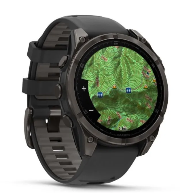 Garmin Fénix 8 47mm Amoled DLC Titanio Zafiro