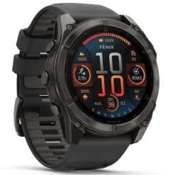 Garmin Fénix 8 51mm Amoled DLC Gris Carbón Zafiro
