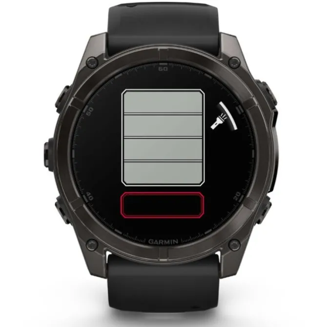 Garmin Fénix 8 51mm Amoled DLC Gris Carbón Zafiro