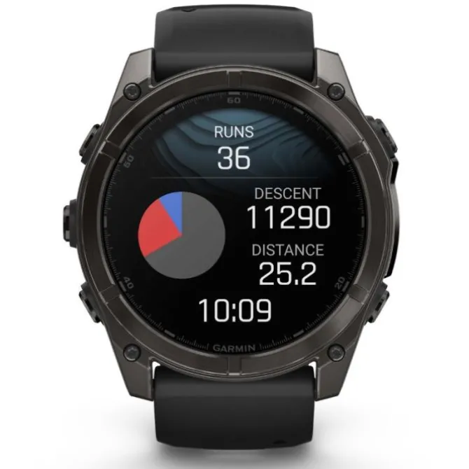 Garmin Fénix 8 51mm Amoled DLC Gris Carbón Zafiro
