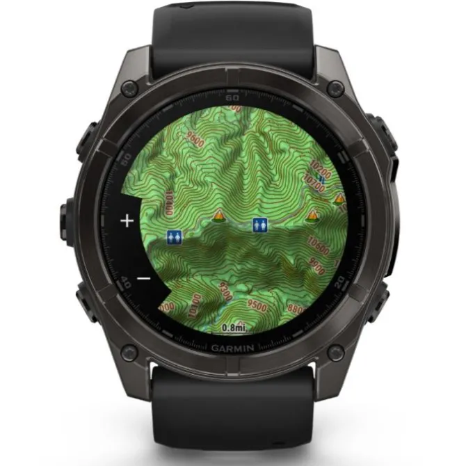 Garmin Fénix 8 51mm Amoled DLC Gris Carbón Zafiro