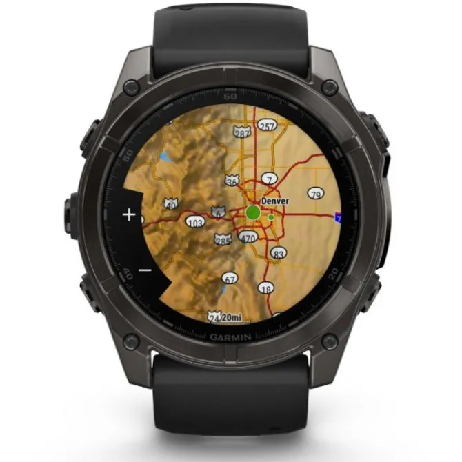 Garmin Fénix 8 51mm Amoled DLC Gris Carbón Zafiro