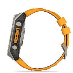 Garmin Fénix 8 51mm AMOLED Zafiro Titanio Correa Naranja