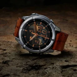Garmin Fénix 8 51mm AMOLED Zafiro Titanio Correa Cuero