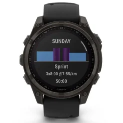Garmin Fénix 8 47mm Solar Zafiro Titanio DLC