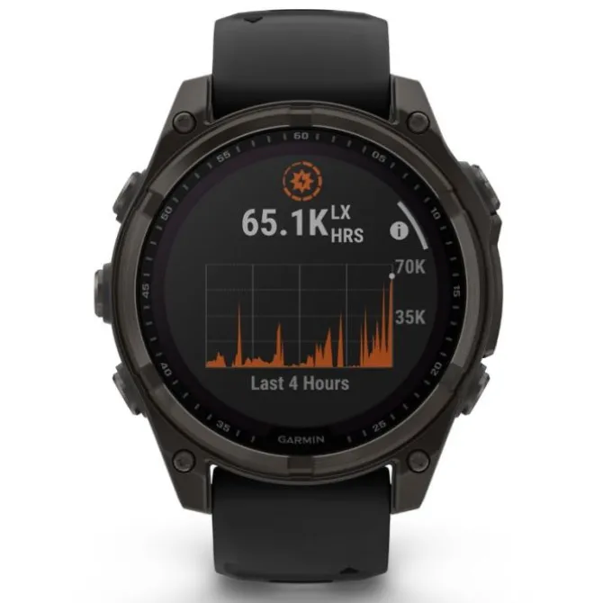 Garmin Fénix 8 47mm Solar Zafiro Titanio DLC