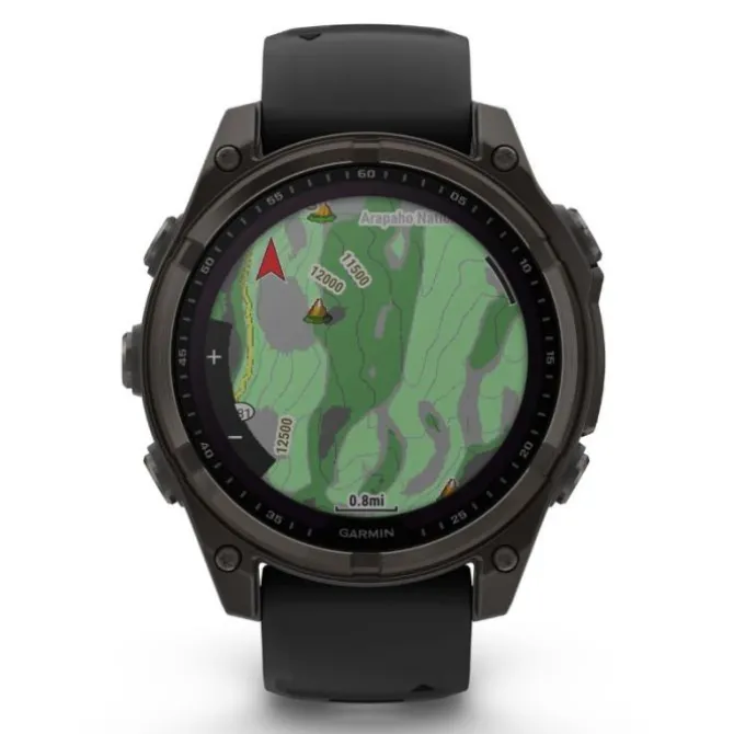 Garmin Fénix 8 47mm Solar Zafiro Titanio DLC