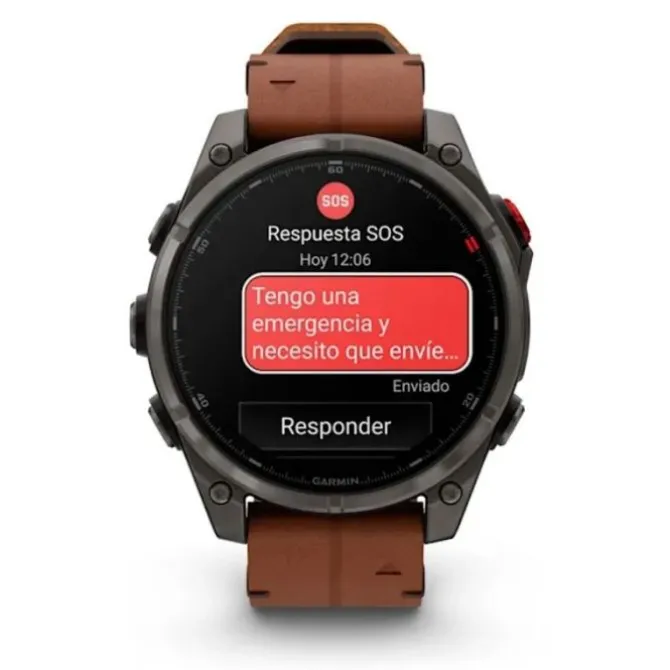 Garmin Fénix 8 Pro 47mm Titanio Amoled DLC Zafiro LTE + inReach®