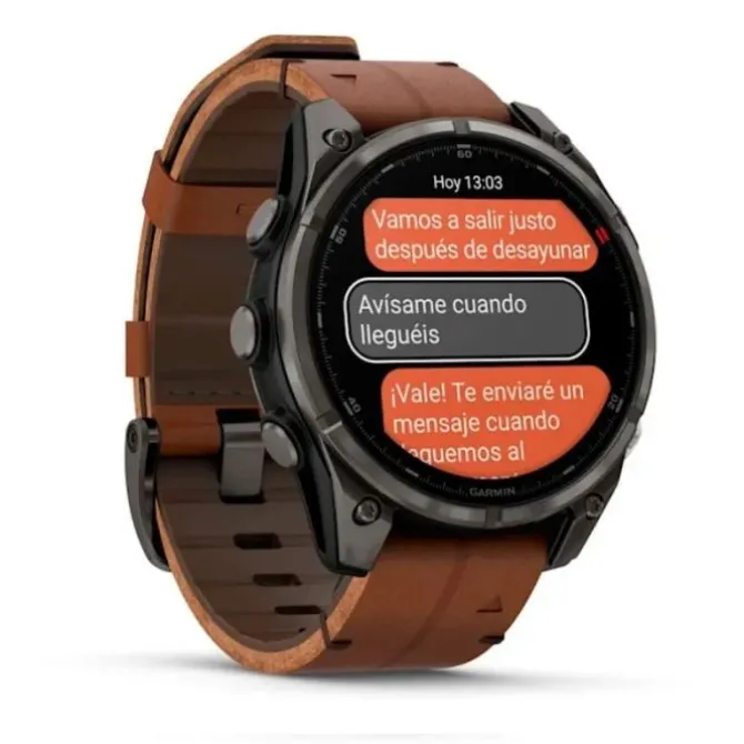 Garmin Fénix 8 Pro 47mm Titanio Amoled DLC Zafiro LTE + inReach®