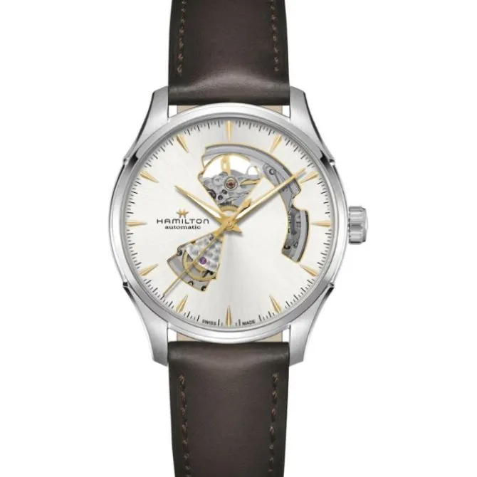 Hamilton Jazzmaster Open Heart Automatico Plata 40 mm