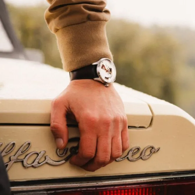 Hamilton Jazzmaster Open Heart Automatico Plata 40 mm
