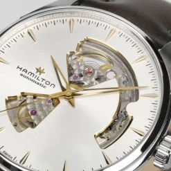 Hamilton Jazzmaster Open Heart Automatico Plata 40 mm