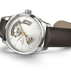 Hamilton Jazzmaster Open Heart Automatico Plata 40 mm