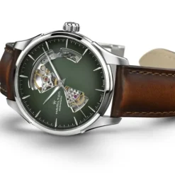 Hamilton Jazzmaster Open Heart Automatico Verde 40 mm