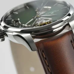 Hamilton Jazzmaster Open Heart Automatico Verde 40 mm