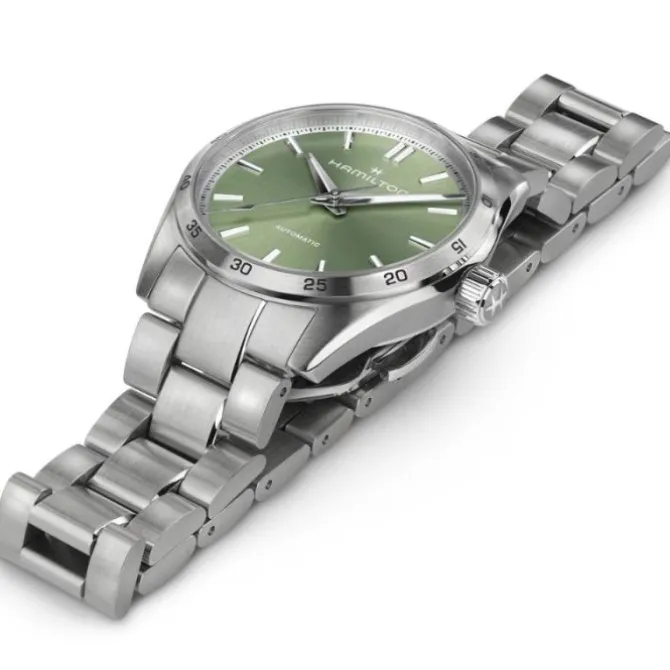 Hamilton Jazzmaster Performer Automatico 34 mm Verde