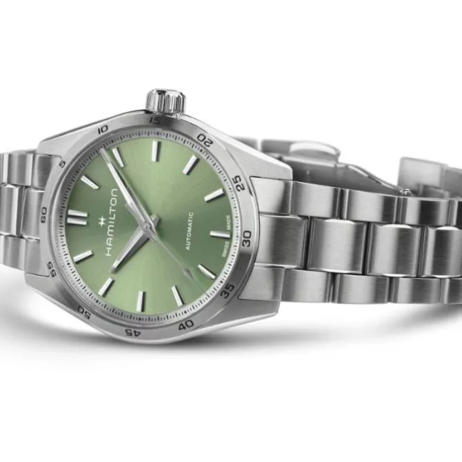 Hamilton Jazzmaster Performer Automatico 34 mm Verde