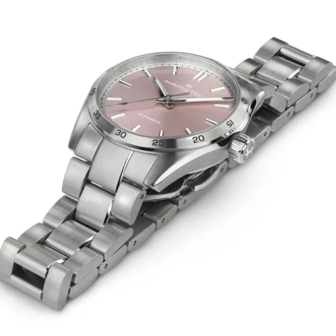 Hamilton Jazzmaster Performer Automatico 34 mm Rosa
