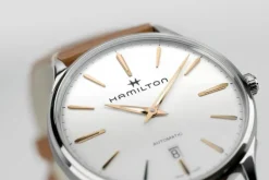 Hamilton Jazzmaster Thinline Automático 40 mm Esfera Blanca