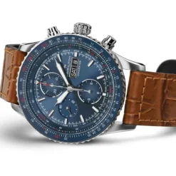 Hamilton Khaki Aviation Converter Cronógrafo Automático Azul 44mm