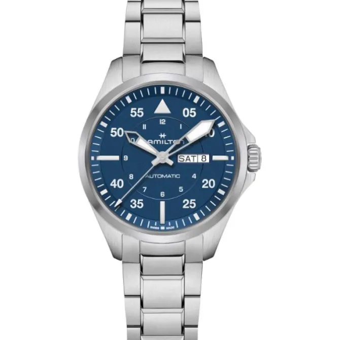Hamilton Khaki Aviation Pilot Day-Date Automatico 42 mm