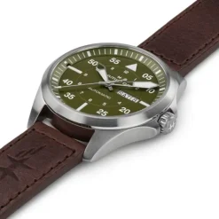 Hamilton Khaki Aviation Pilot Day-Date Automatico Verde 42 mm