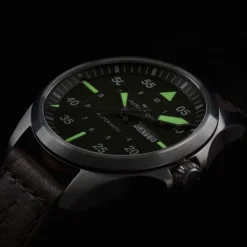 Hamilton Khaki Aviation Pilot Day-Date Automatico Verde 42 mm