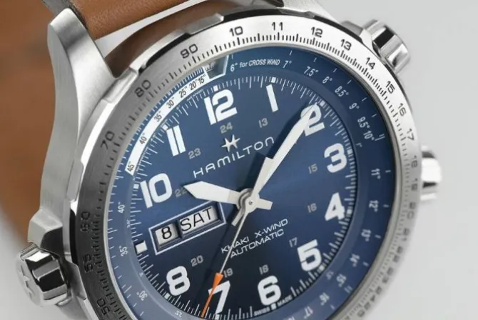 Hamilton Khaki Aviation X-Wind Day Date Automático 45 mm