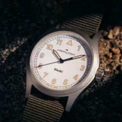 Hamilton Khaki Field Cuarzo 38 mm Blanco