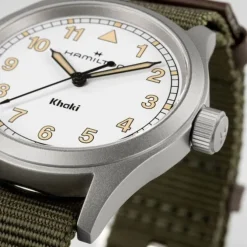 Hamilton Khaki Field Cuarzo 38 mm Blanco