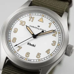 Hamilton Khaki Field Cuarzo 38 mm Blanco