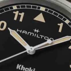 Hamilton Khaki Field Cuarzo 38 mm Negro